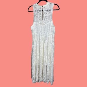 Free people white lace dress